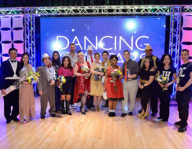 Photo of the Dancing with the Hopkins Stars dancers.