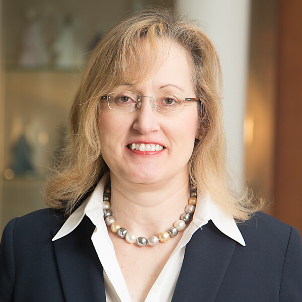 Portrait of Julie Brahmer, M.D., director, Sidney Kimmel Cancer Center