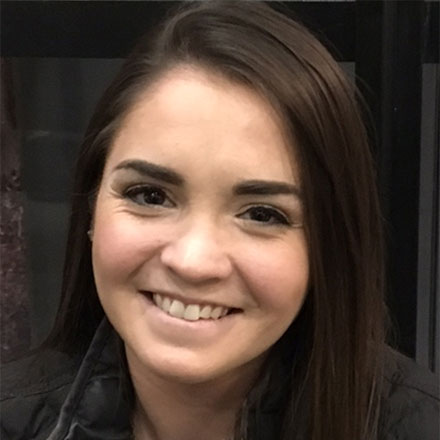 Photo of Lea Faraone, 26, who has cystic fibrosis.