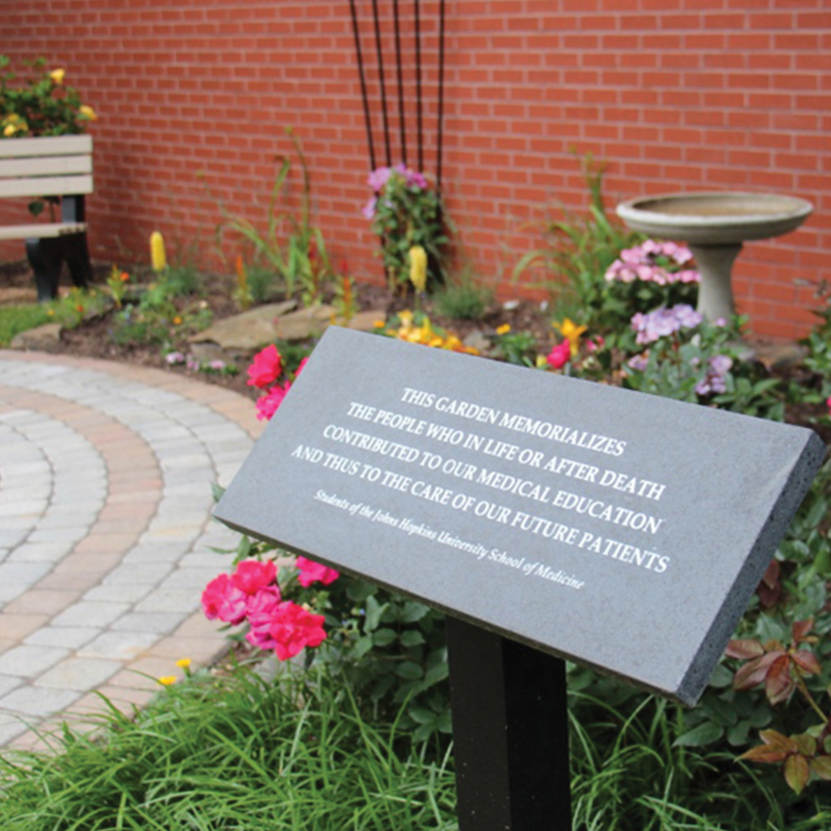 student-inspired-commemorative-garden-johns-hopkins-medicine