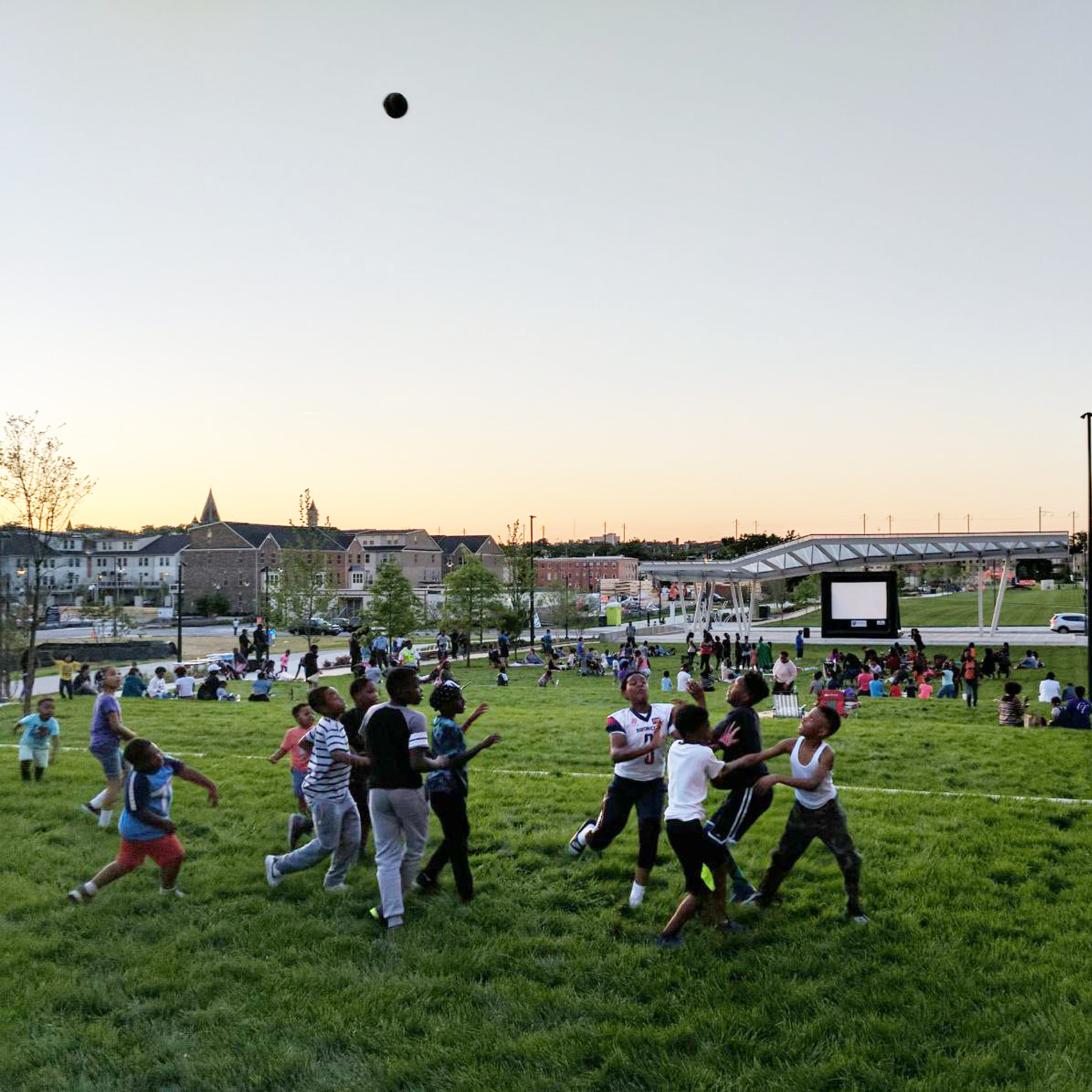 Eager Park at Twilight