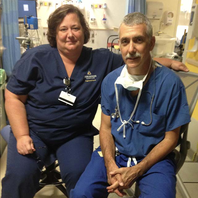 Marybeth Pule and Robert Greenberg