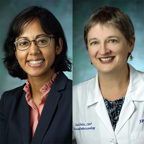 Sudipa Sarkar, M.D., Assistant Professor of Medicine and Caitlin Nass, CRNP, Diabetes Nurse Practitioner