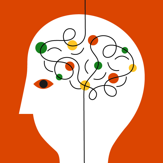 This illustration conveys interpreting data