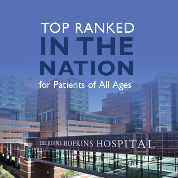 Johns Hopkins Top Ranked by U.S. News & World Report