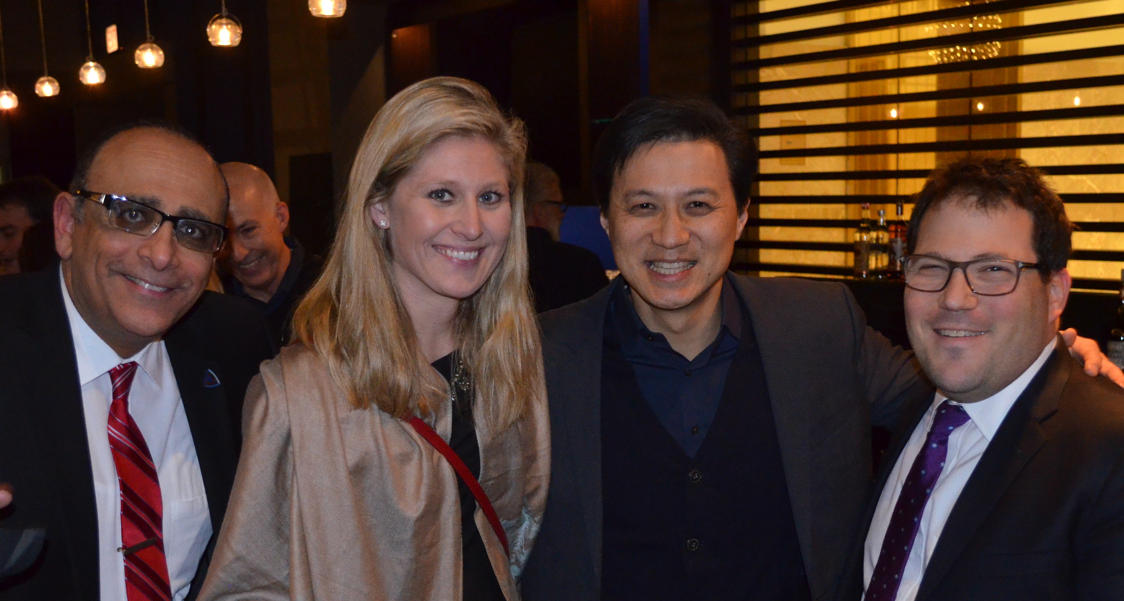 Ihab Kamel, Emily Lee, Kelvin Hong and Clifford Weiss