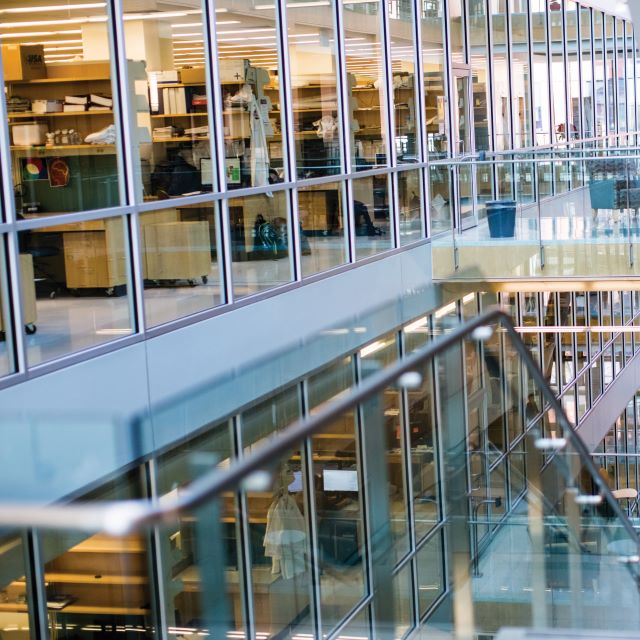 The labs at the Robert H. and Clarice Smith Building.