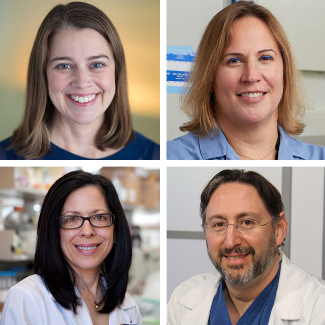 Photos of four recipients