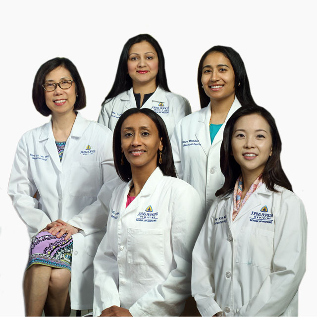 A photo shows Mimi Canto, Amy Kim, Reezwana Chowdhury, Tsion Abdi and Ekta Gupta.