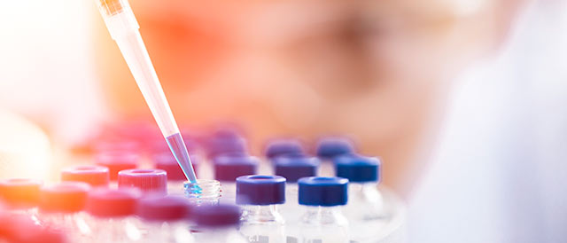 Pipette and test tubes