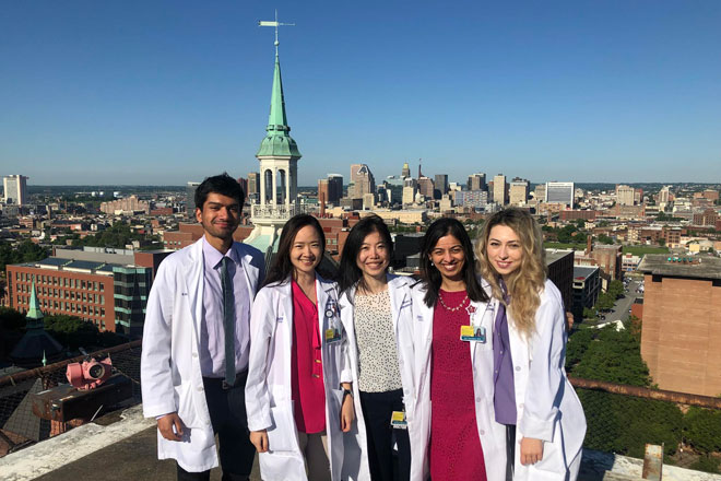 The class of the Wilmer Eye Institute residents who completed their training in June 2020.