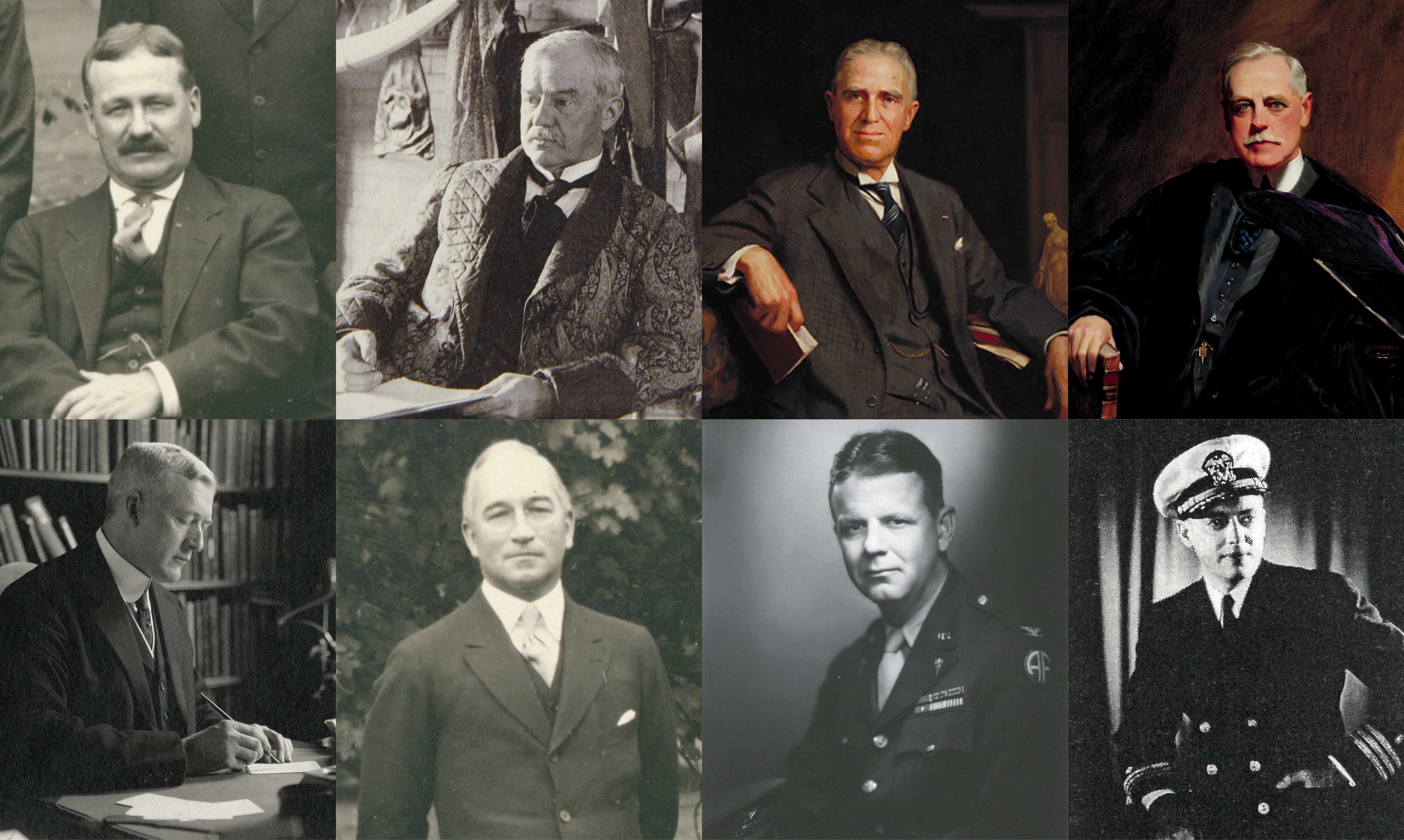 A collage of images featuring the doctors in the story.