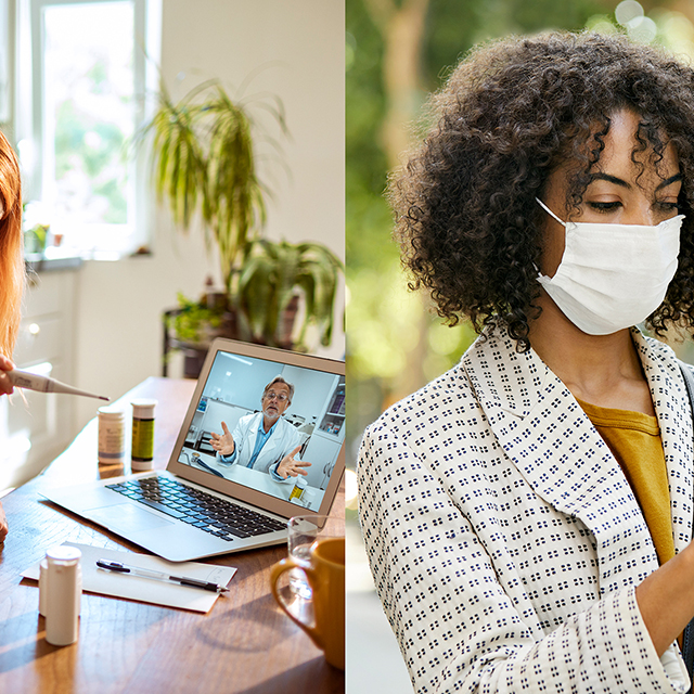 Photos of two women featured in the new ads. 