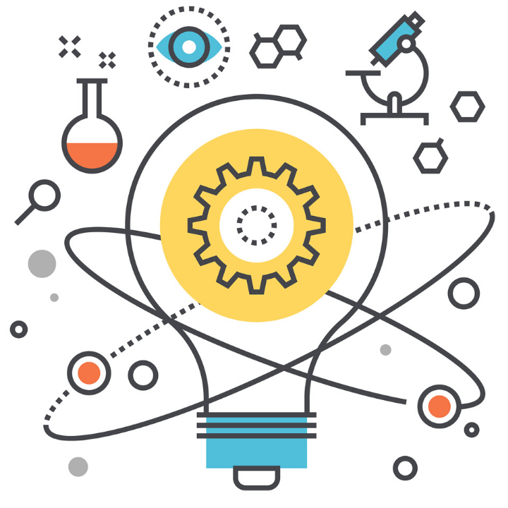 graphic of an idea light bulb