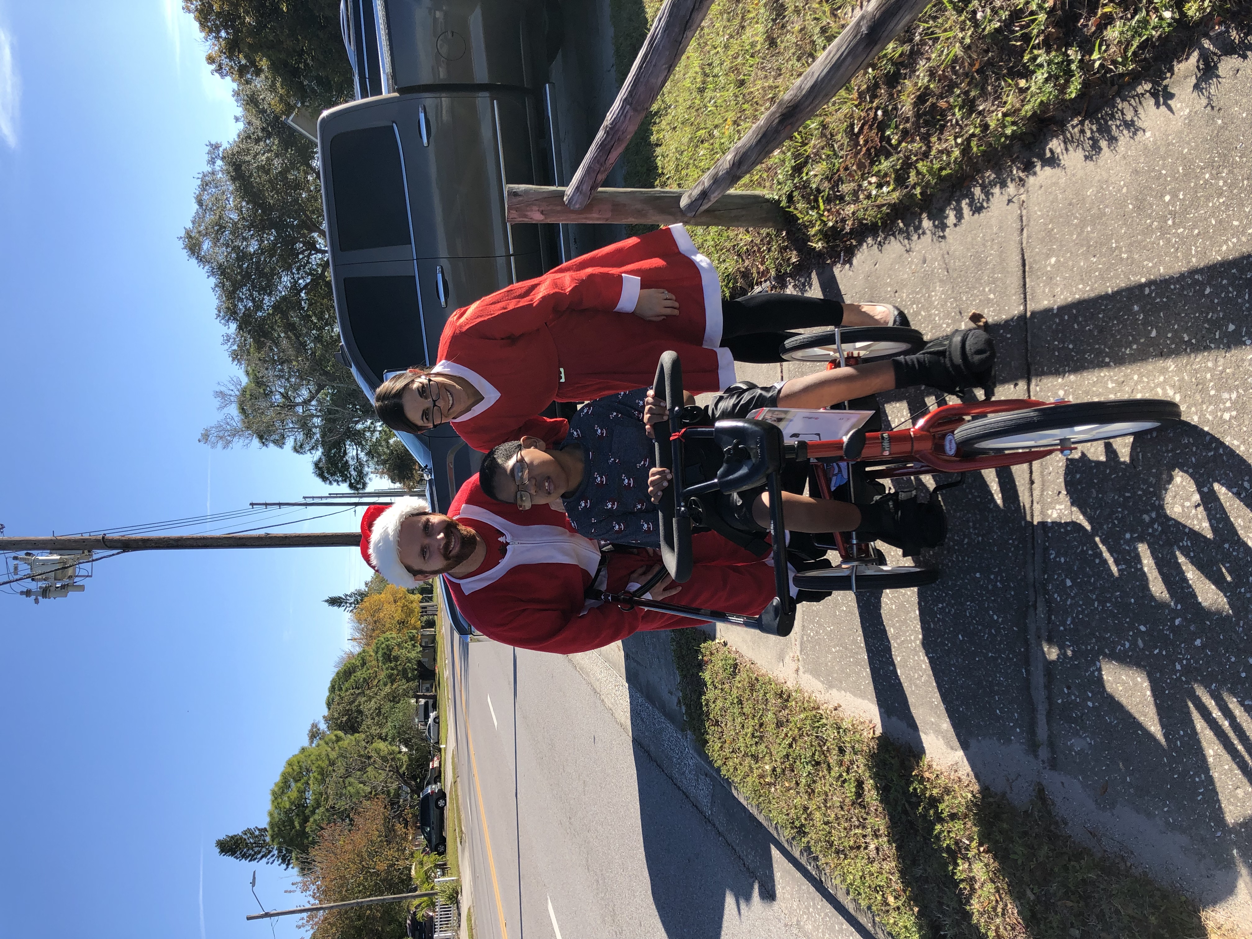 christmas bike