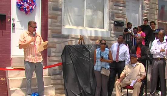 Adopt-A-Block house opening