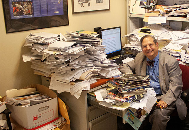 Neil in his office