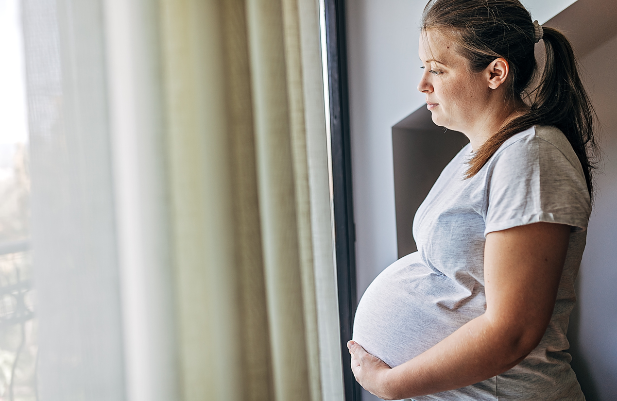 Pregnant mom image