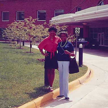 Sherita Golden and her mother