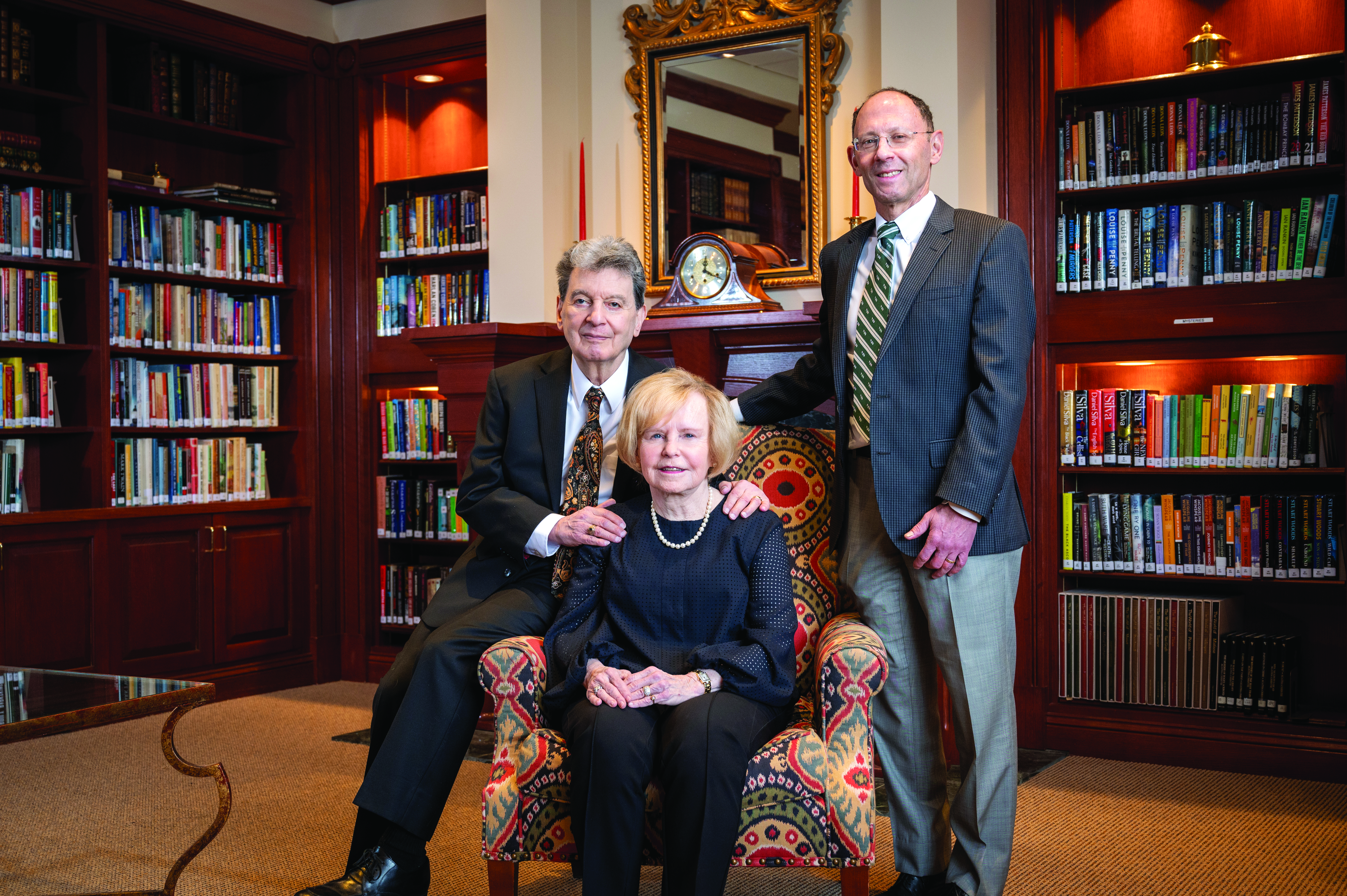 Left to Right, Paul Ragonese, Anne Ragonese and Henry Jampel