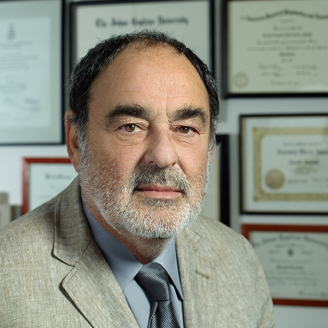 A photo shows Gerald Nestadt.