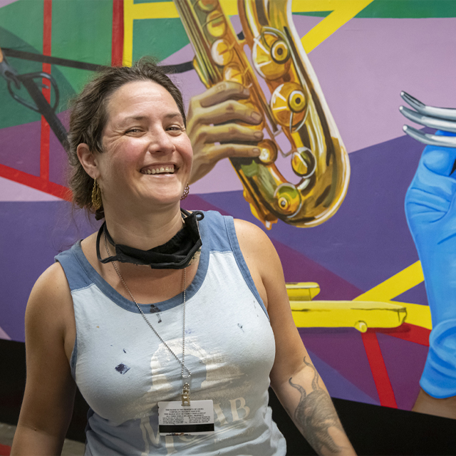 Artist Bridget Cimino 