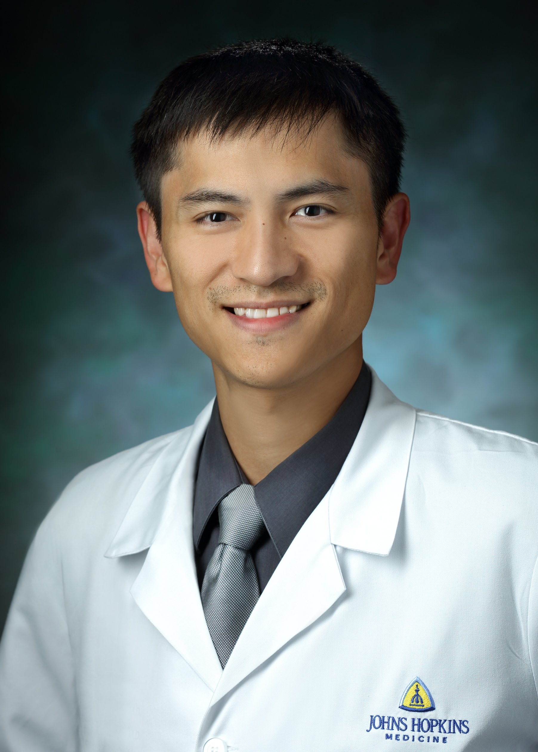 Portrait of Dr. Victor Chen in white coat.