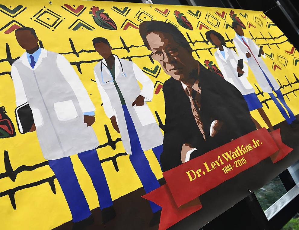 The mural painting project of Levi Watkins