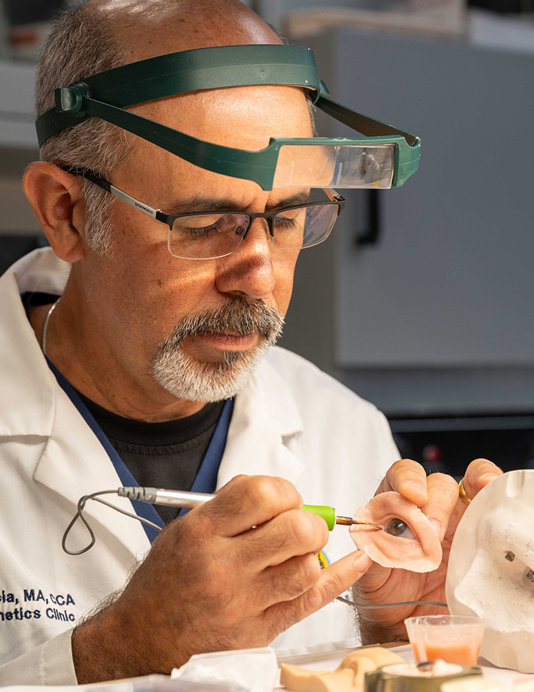 Juan Garcia at work.