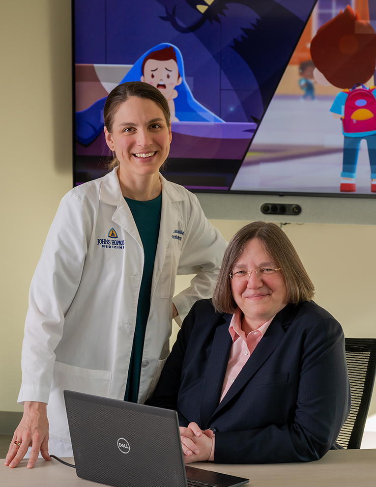 Johns Hopkins psychiatrists Claire Zachik and Karen Swartz