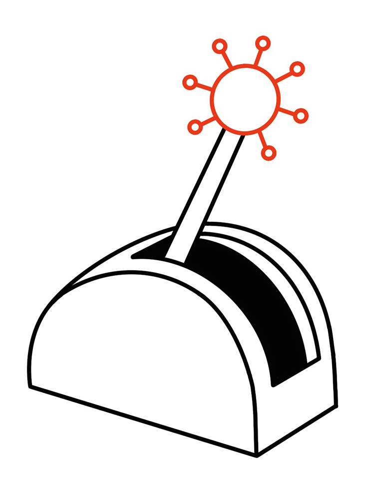 An illustration of a lever