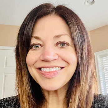 Self portrait of Yvonne Mitchell