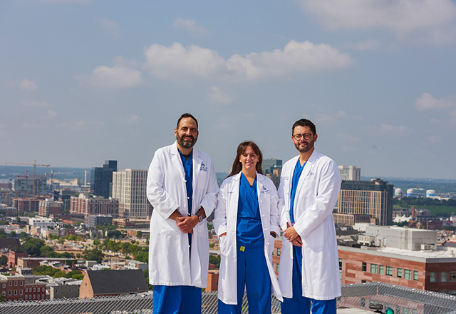 Johns Hopkins Pediatric Burn Center team