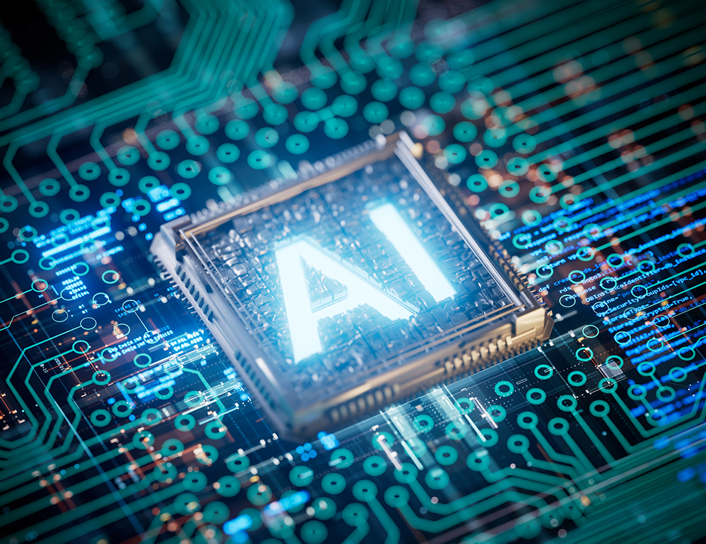 Artificial Intelligence (AI) graphic