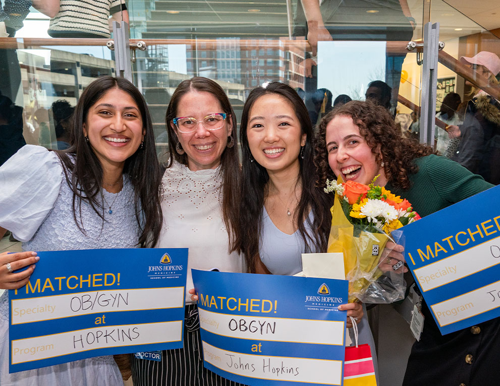 Match Day students celebrate