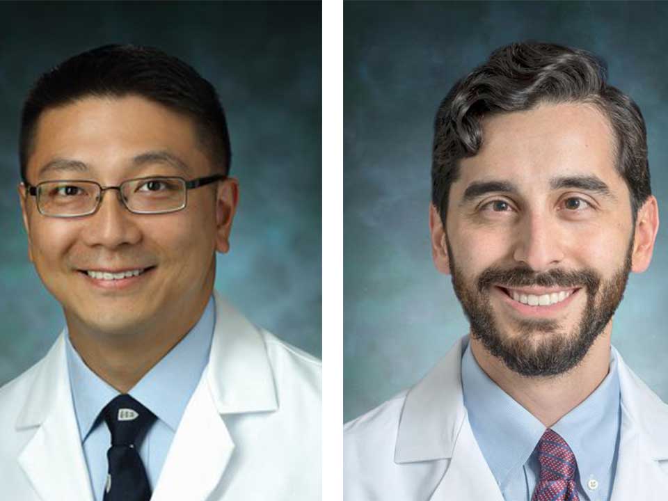 Dr Steven Hsu (left) and Dr Ilton Cubero Salazar (right)