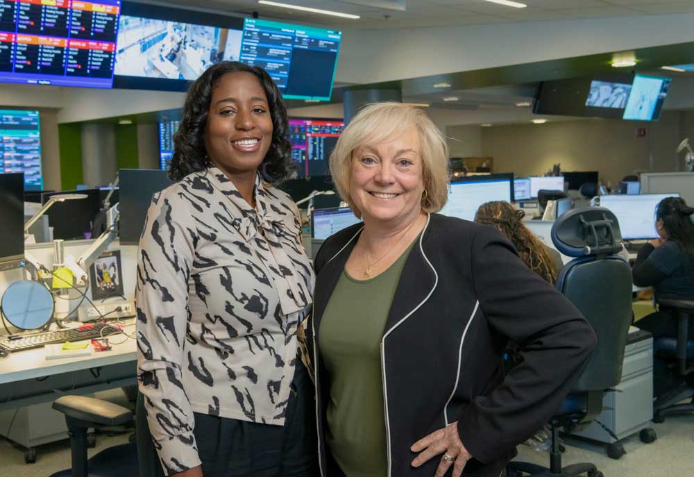 Johns Hopkins Hospital Judy Reitz Capacity Command Center