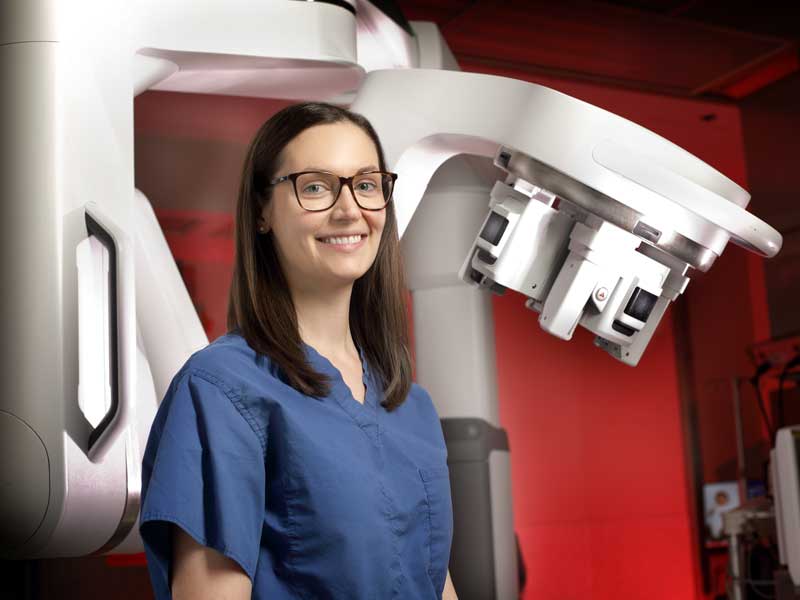 Pediatric otolaryngology surgeon Carolyn Jenks