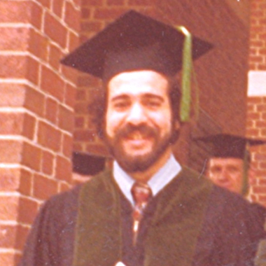 Richard B. Weinberg on his graduation in 1975