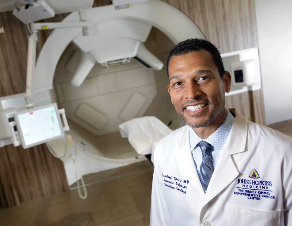 Radiation oncologist Curtiland Deville, M.D.
