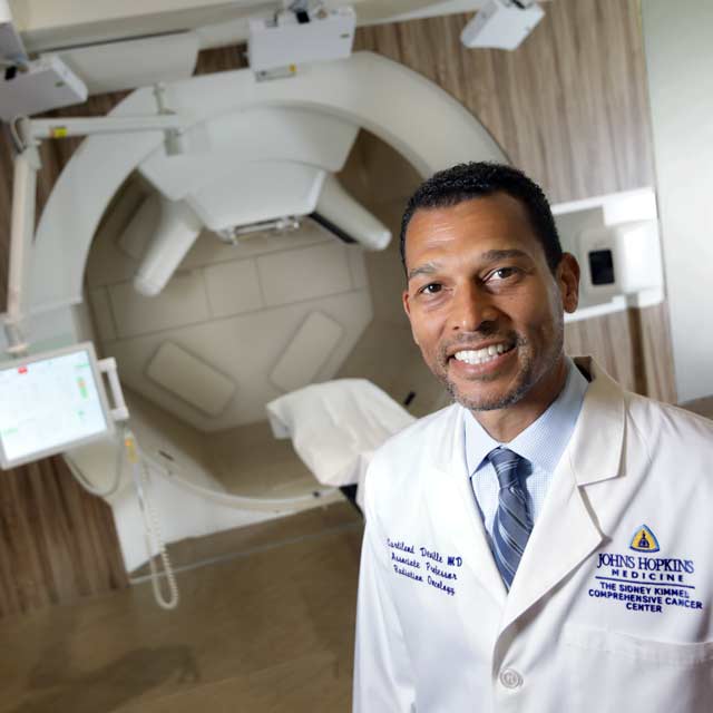 Radiation oncologist Curtiland Deville, M.D.