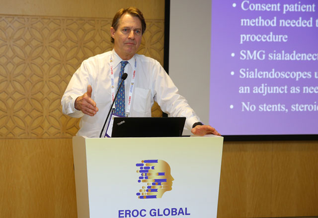 David Eisele at EROC Global Forum in Dubai
