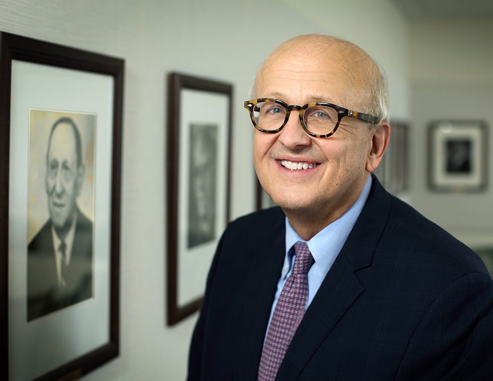 A formal portrait of John Campo