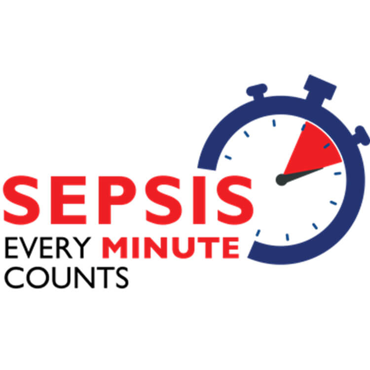 Graphic image for sepsis: every minute counts.