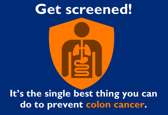 Get screened! It's the best thing you can do to prevent colon cancer.