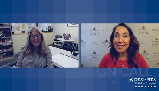 Interview with Therese Montanari, the director of the Speech-Language and Feeding program at Johns Hopkins All Children's Hospital