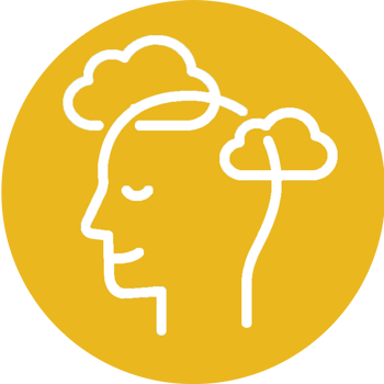 Clear mind icon