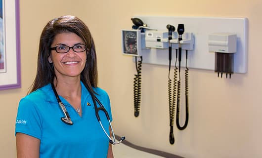 Raquel G. Hernandez, M.D., M.P.H., FAAP, medical director of the Healthy Weight Initiative at Johns Hopkins All Children's