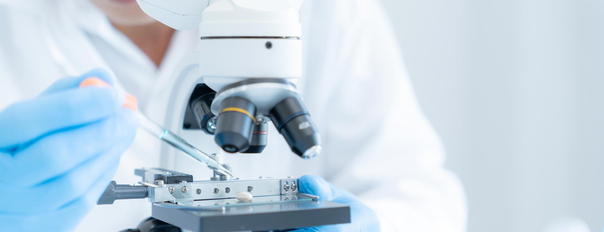 Scientist researching in a laboratory