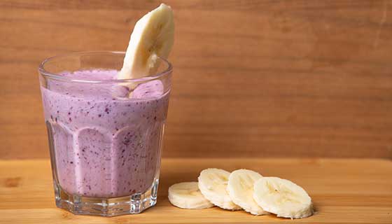 blueberry banana smoothie